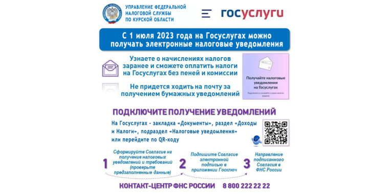 Налоговые уведомления через Госуслуги. Налоговые уведомления через Госуслуги.